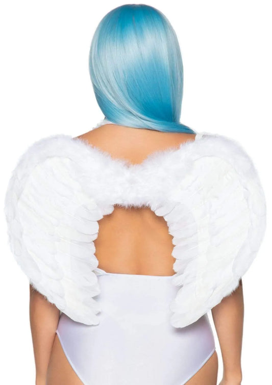 Leg Avenue Marabou Trimmed Feather Wings – Lightweight Costume Wings