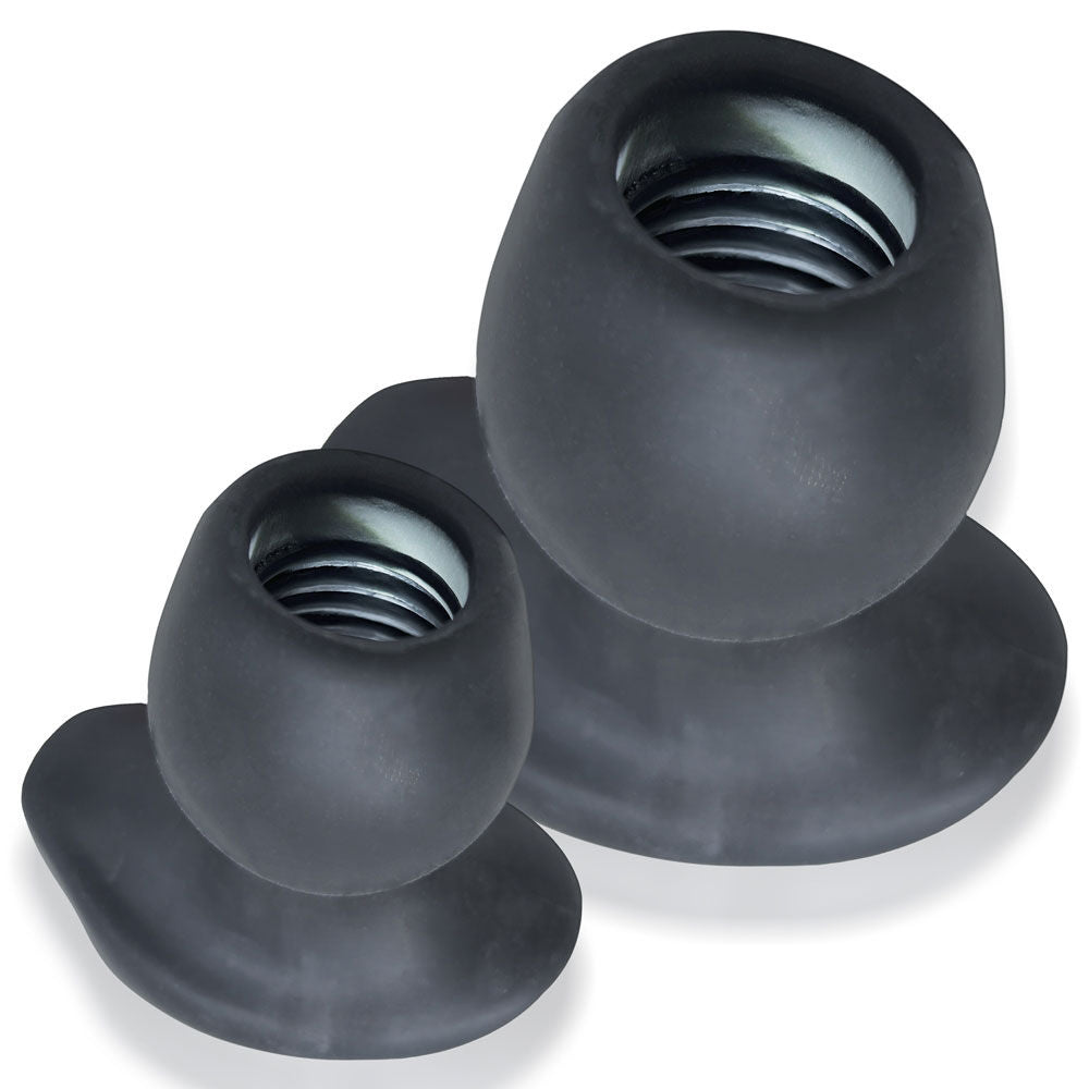 Morph Hole 1 (Black Ice) – Small Silicone Gaping Plug