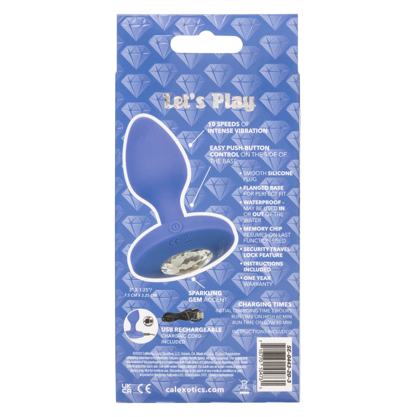 Cheeky Gems Medium Rechargeable Vibrating Probe – Flexible Silicone Vibrator