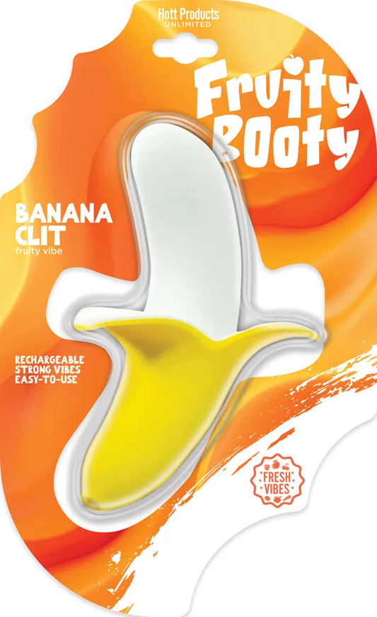 Fruity Booty Banana Clit Mini Vibe – Water-Resistant Portable Vibrator
