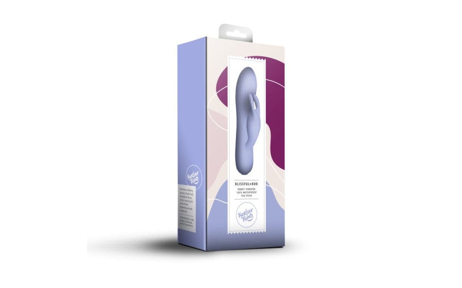 SugarBoo Blissful Boo Rabbit Vibe Lilac Dual Motor Vibrator