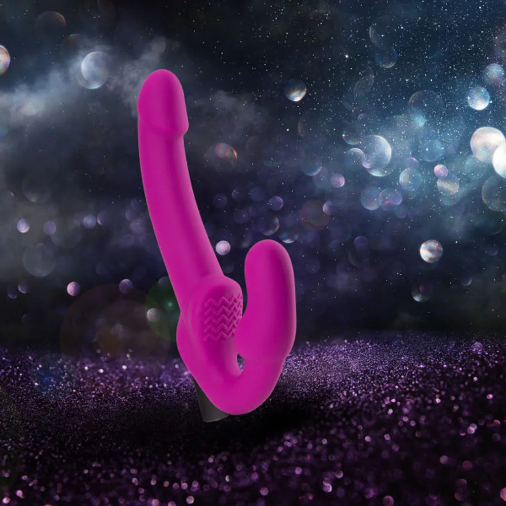 Temptasia Estella Strapless Silicone Dildo – Vibrating Strapless Dildo