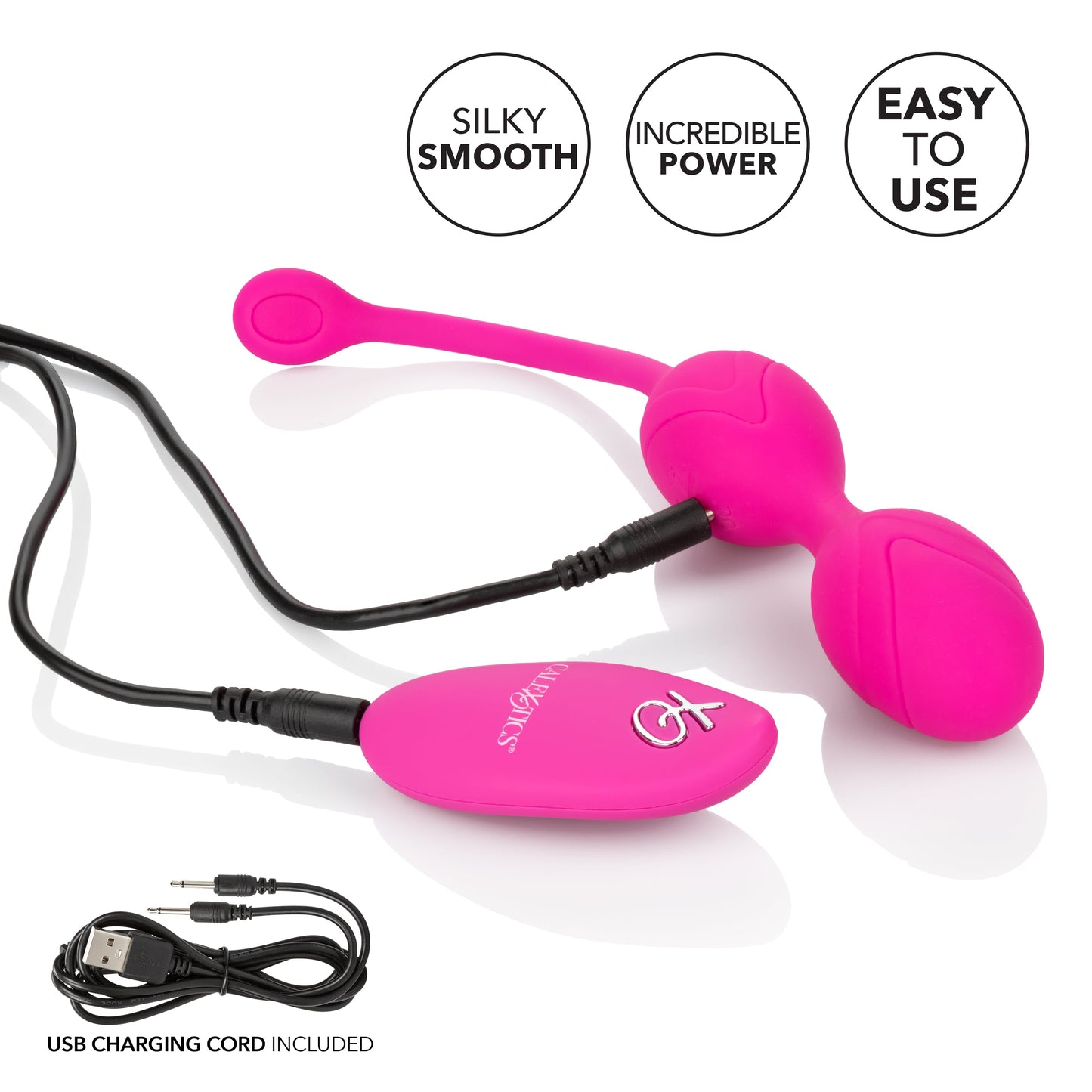 CalExotics Remote Dual Motor Kegel System – Remote-Controlled Kegel Vibrator