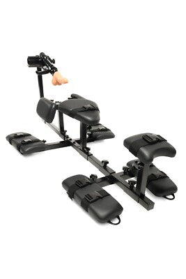 Master Series Subversion Deluxe Stockade – Horizontal BDSM Restraint with Sex Machine