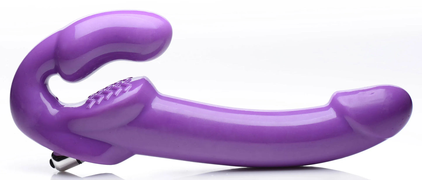 Revolver Strapless Strap-On – Extra Thick Long Shaft Harness-Free Harness-Free Vibrator