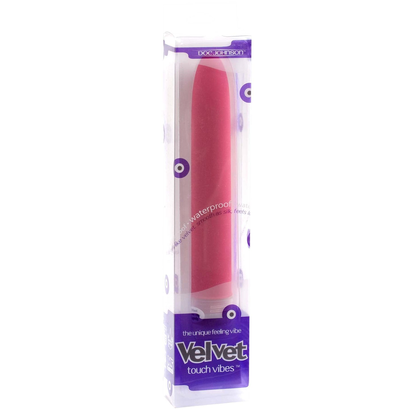 Velvet Touch Vibe Dusty Rose 8 Inch Pleasure Device