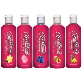 GoodHead Oral Delight Gel 5 Pack – Lubricant Gel
