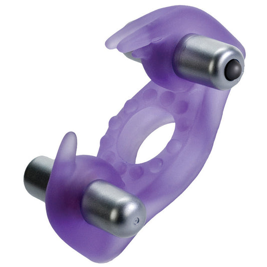 Rockin Rabbit Wireless Vibrating Cock Ring – Soft Stretchy Enhancer with Removable 3-Speed Bullets > Cock Ring > Vibrating