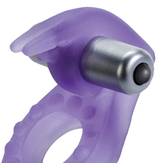 Rockin Rabbit Wireless Vibrating Cock Ring – Soft Stretchy Enhancer with Removable 3-Speed Bullets > Cock Ring > Vibrating