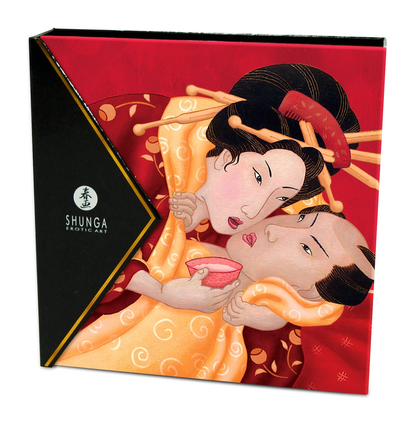 Geisha's Secrets Intimacy Gift Set with Sparkling Strawberry Wine