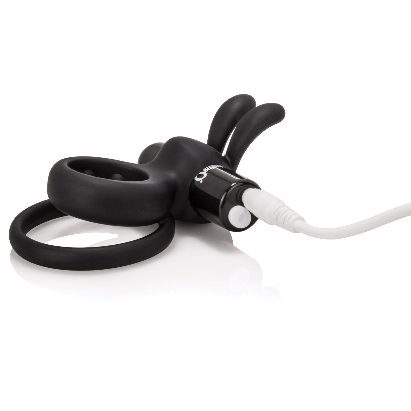 Charged Ohare – Rechargeable Double Cock Ring Rabbit Vibrator
