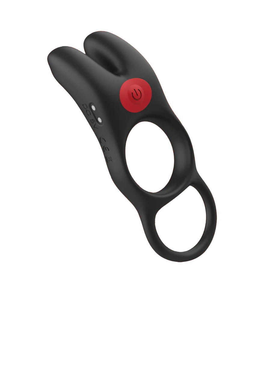 Red Dot Rings V1 Vibrating Cock Ring with Remote