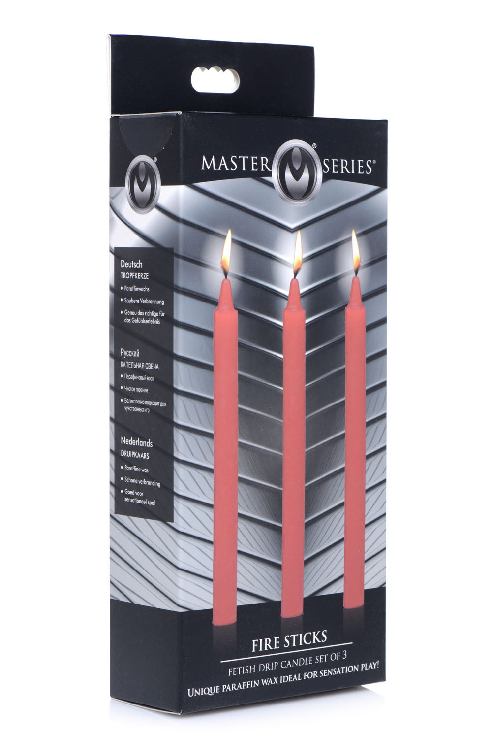 Fetish Drip Candles 3 Pack Red for Sensation Play