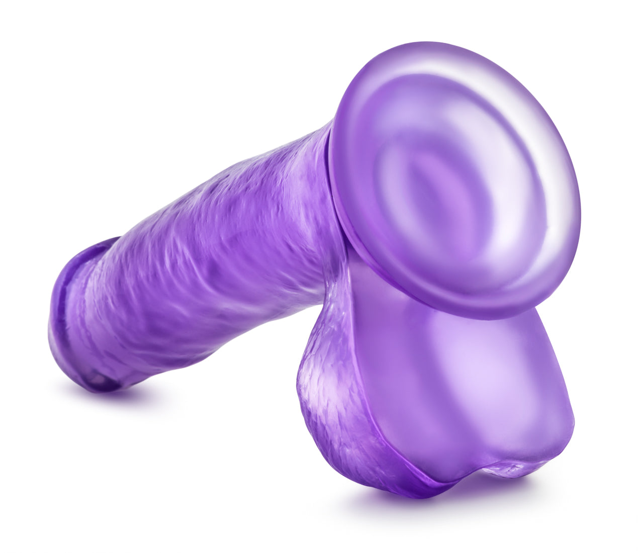 B Yours Sweet N Hard Purple Realistic 7 Inch Dildo with Suction Cup