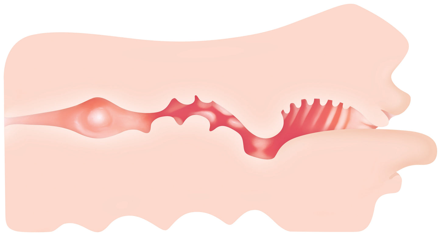 Zero Tolerance Real Mouth Masturbator 6.5 Inch – Realistic Male Masturbator