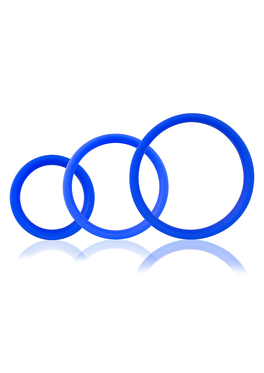 RingO Pro X3 – Durable True Silicone Cock Ring Set with Three Sizes