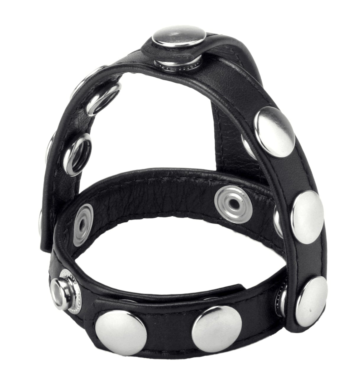 Snap-On Cock and Ball Harness for Enhanced Male Pleasure