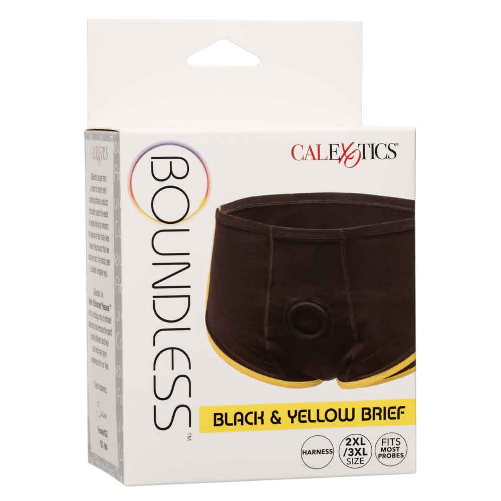 Boundless Black and Yellow Brief – Harness