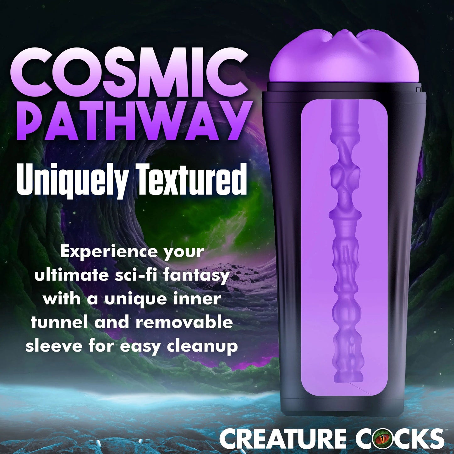 Creature Cocks Wormhole Alien – Textured TPE Masturbator