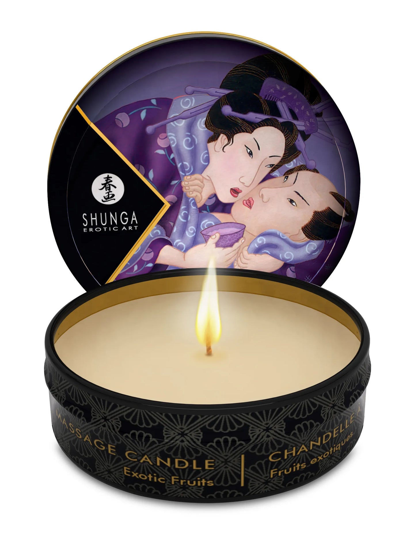 Mini Massage Candle Libido – Travel Size Soy Massage Candle 1 Fl Oz