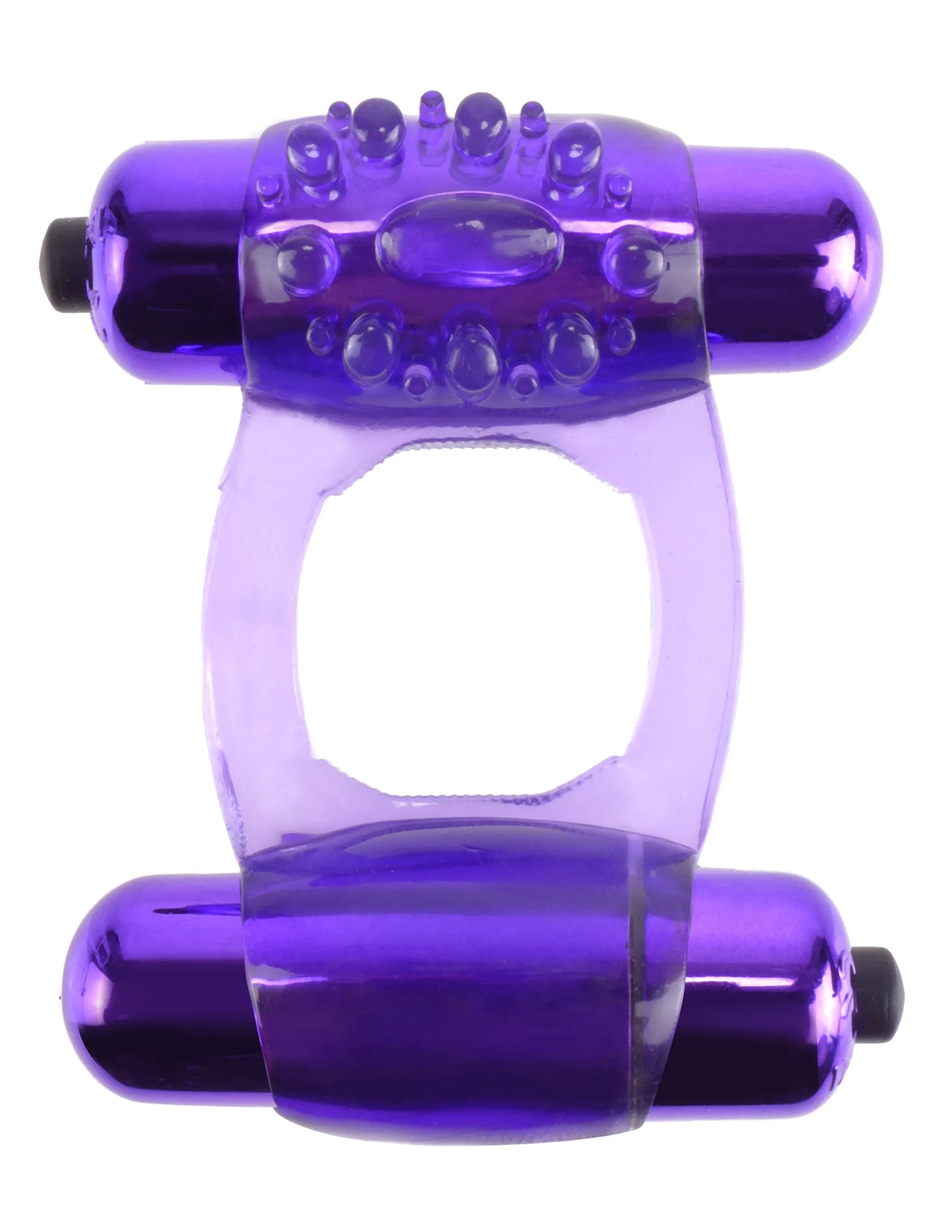 Fantasy C-Ringz Duo Vibrating Super Ring (Purple) – Vibrating Penis Ring