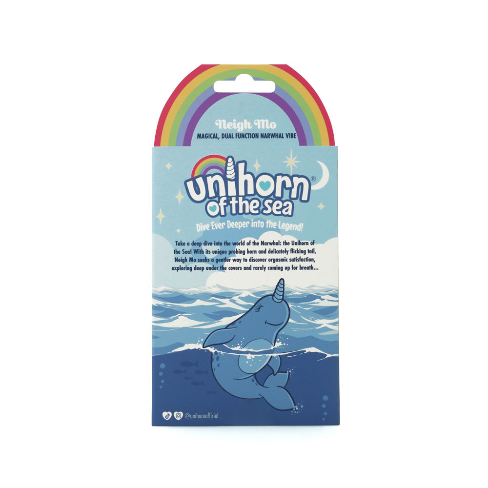 Unihorn of the Sea Neigh Mo Narwhal – Luxury Silicone Vibrator