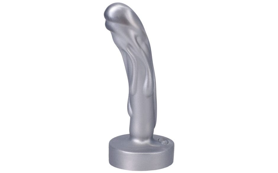 Mini Magma Dildo Silver Harness Compatible Ultra Premium Silicone