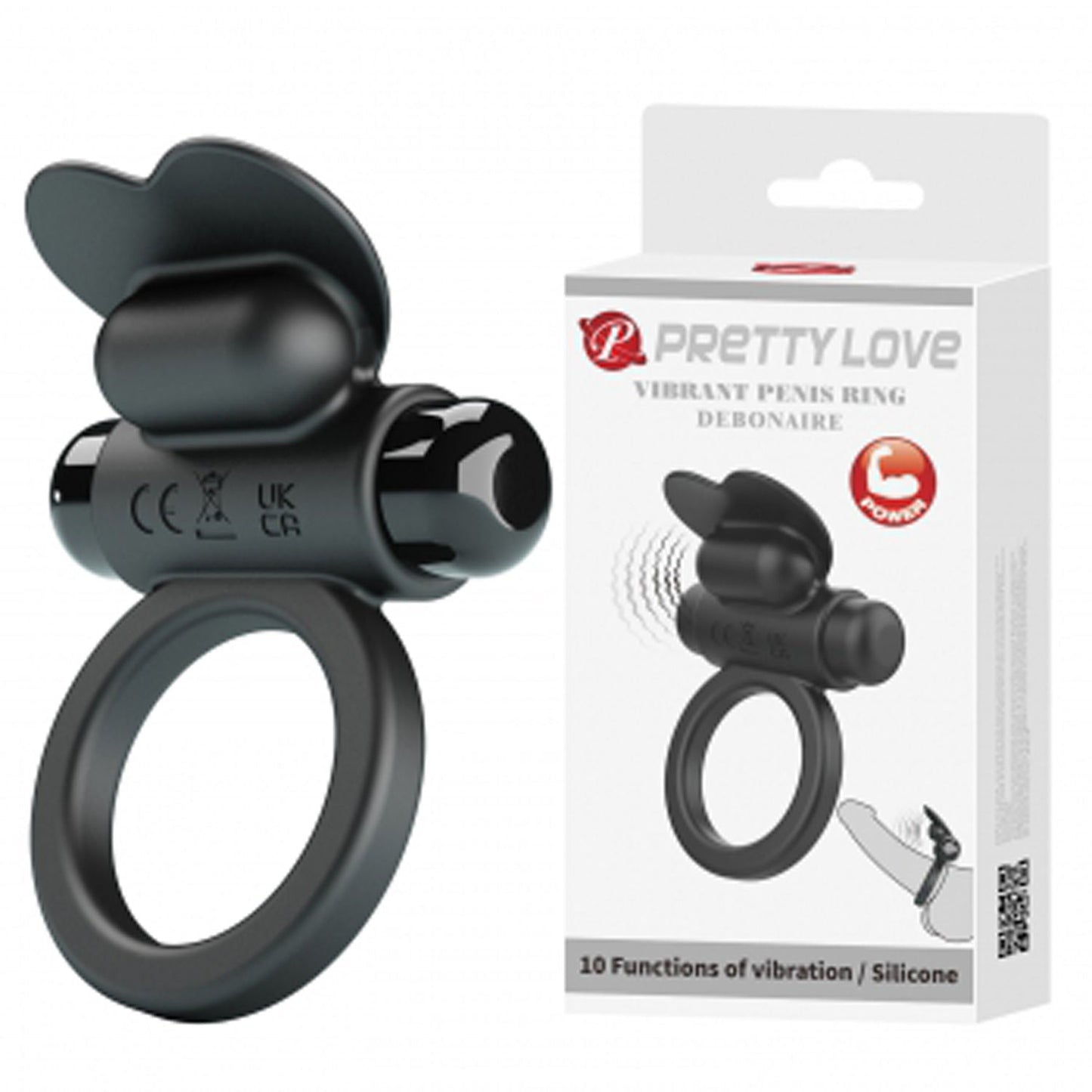 Vibrant Debonaire – Rabbit Cock Ring Penis Ring