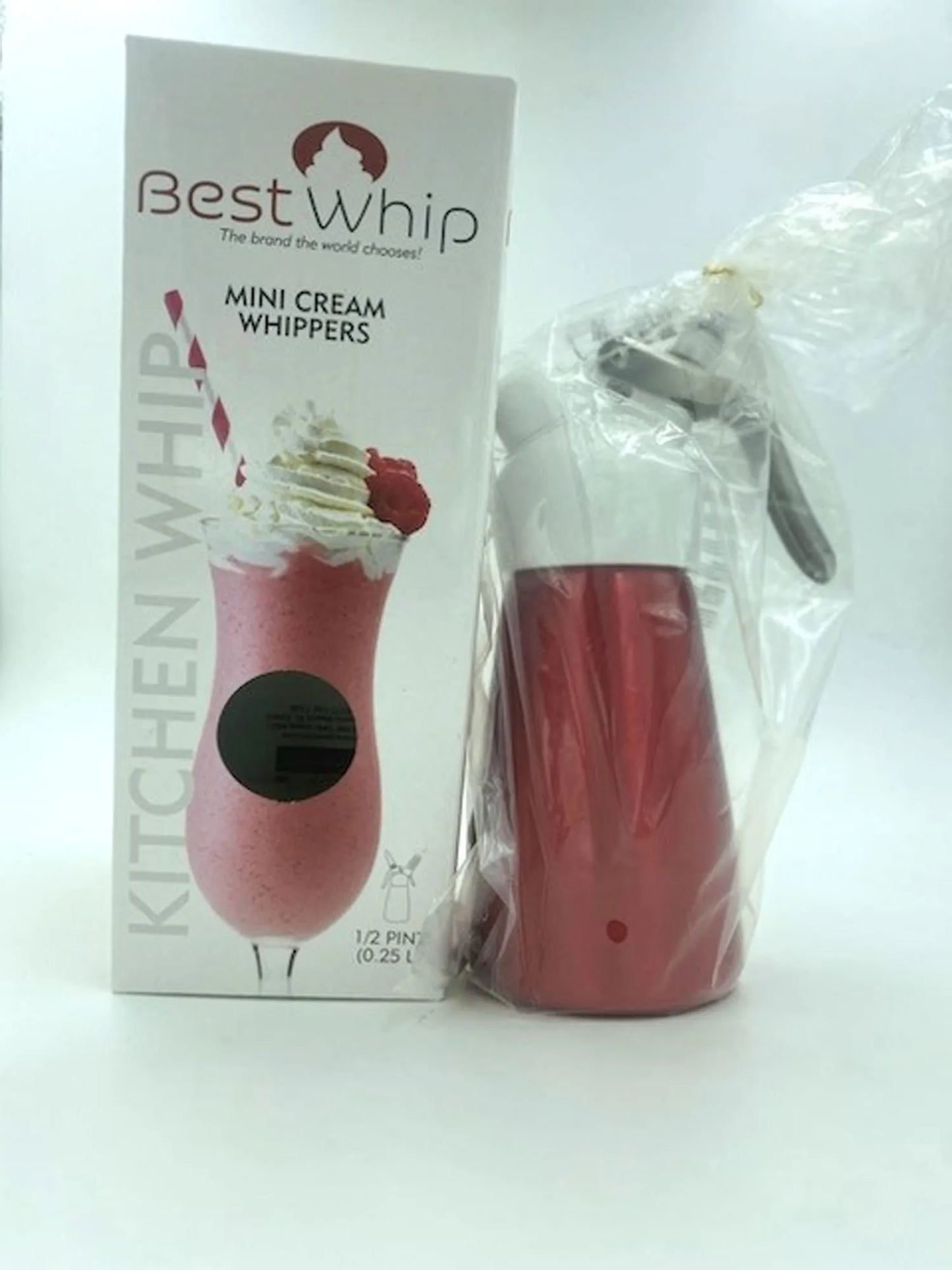Tall Cream Whipper 1 Pint – Kitchen Whipped Cream Dispenser