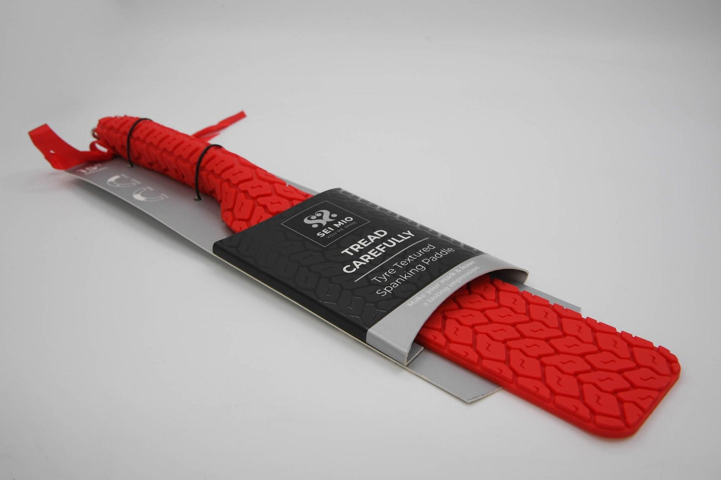 Tyre Paddle Large Red - Double-Sided Vegan Spanking Tool