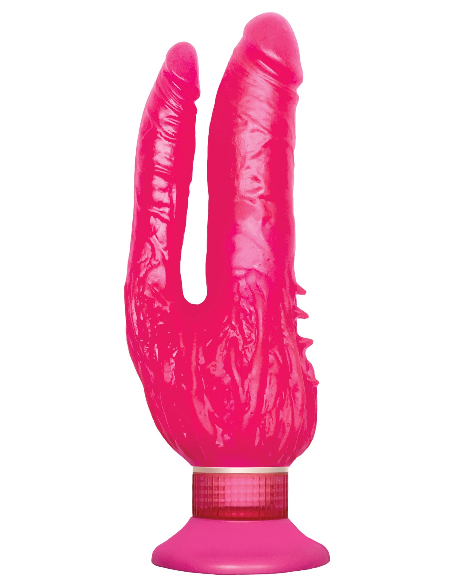 Wall Bangers Double Penetrator Vibrating Suction Cup