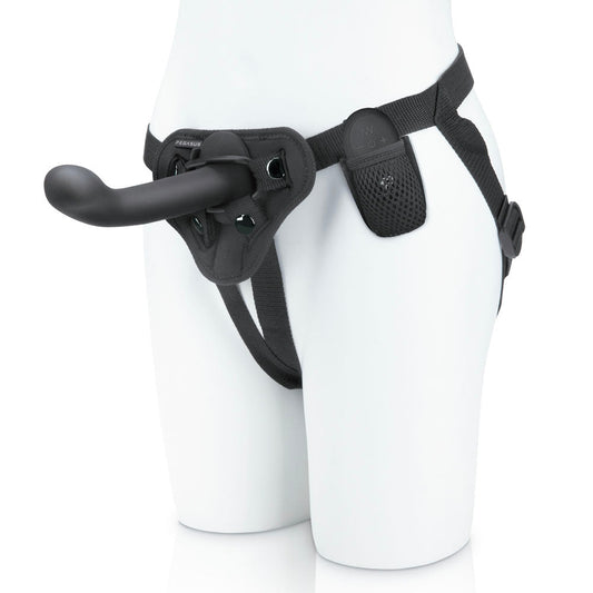 Pegasus 6 Inch Wireless Remote Control Peg with Harness – Vibrating Peg
