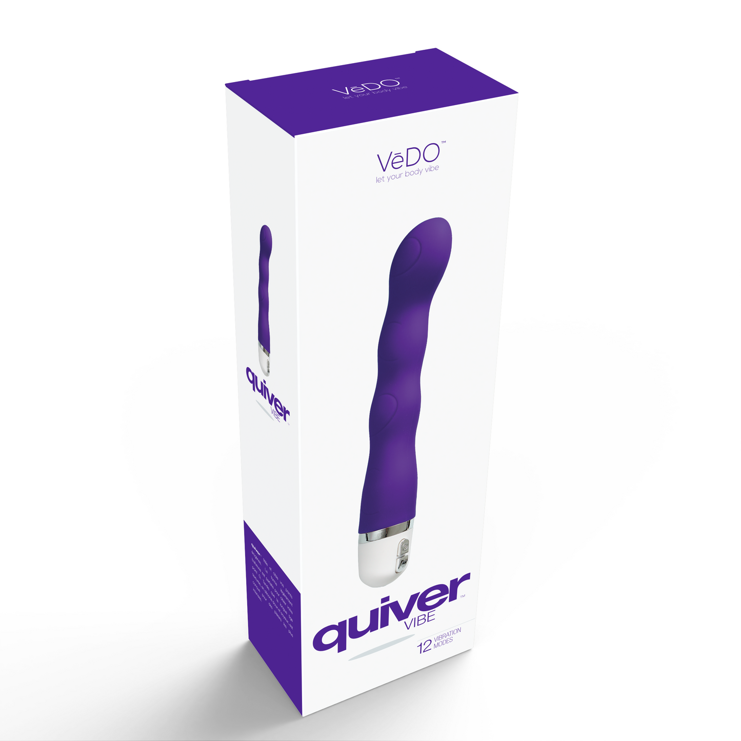 Quiver Vibrator in Hot Pink for Targeted Pleasure and Fun