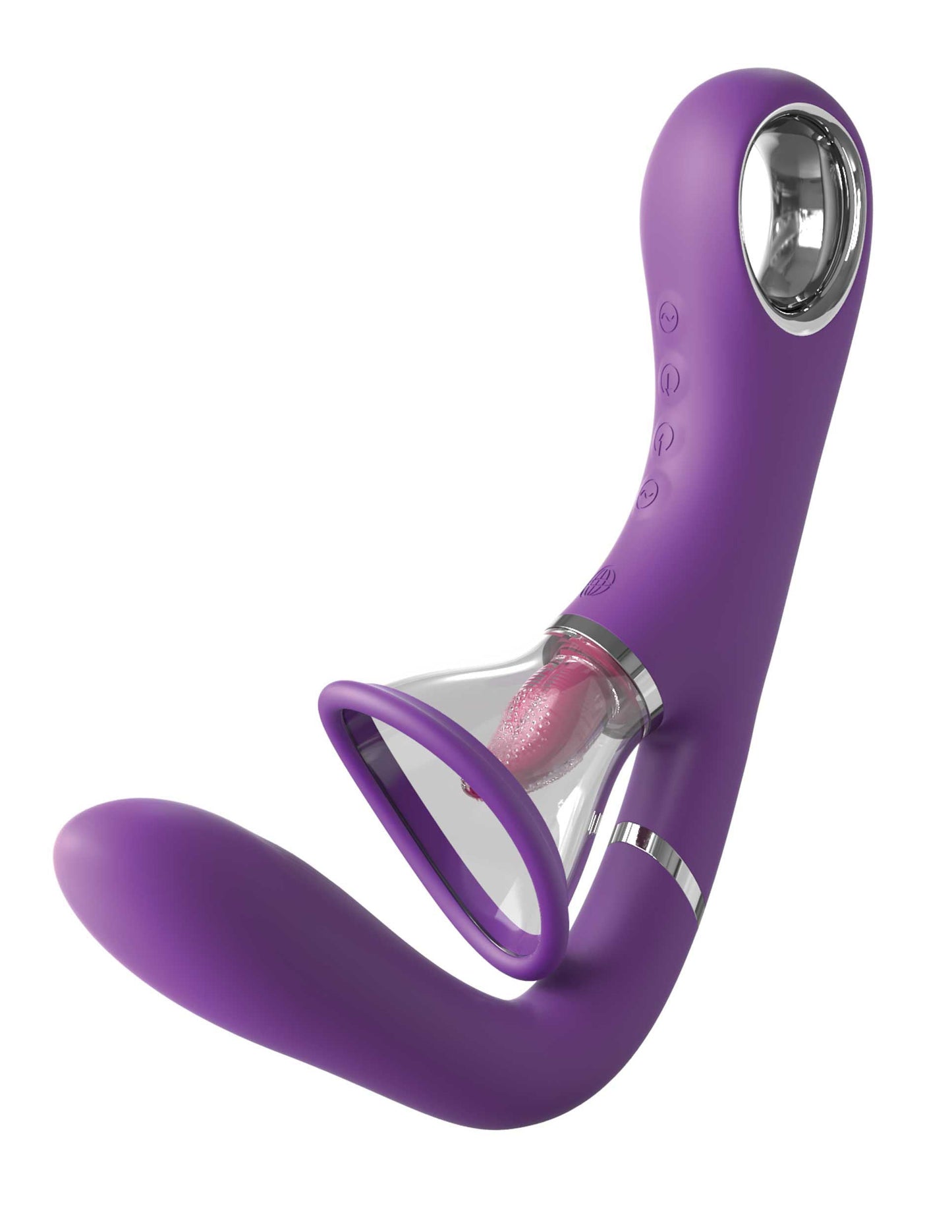 Her Ultimate Pleasure Pro Purple Clitoral and G-Spot Vibrator