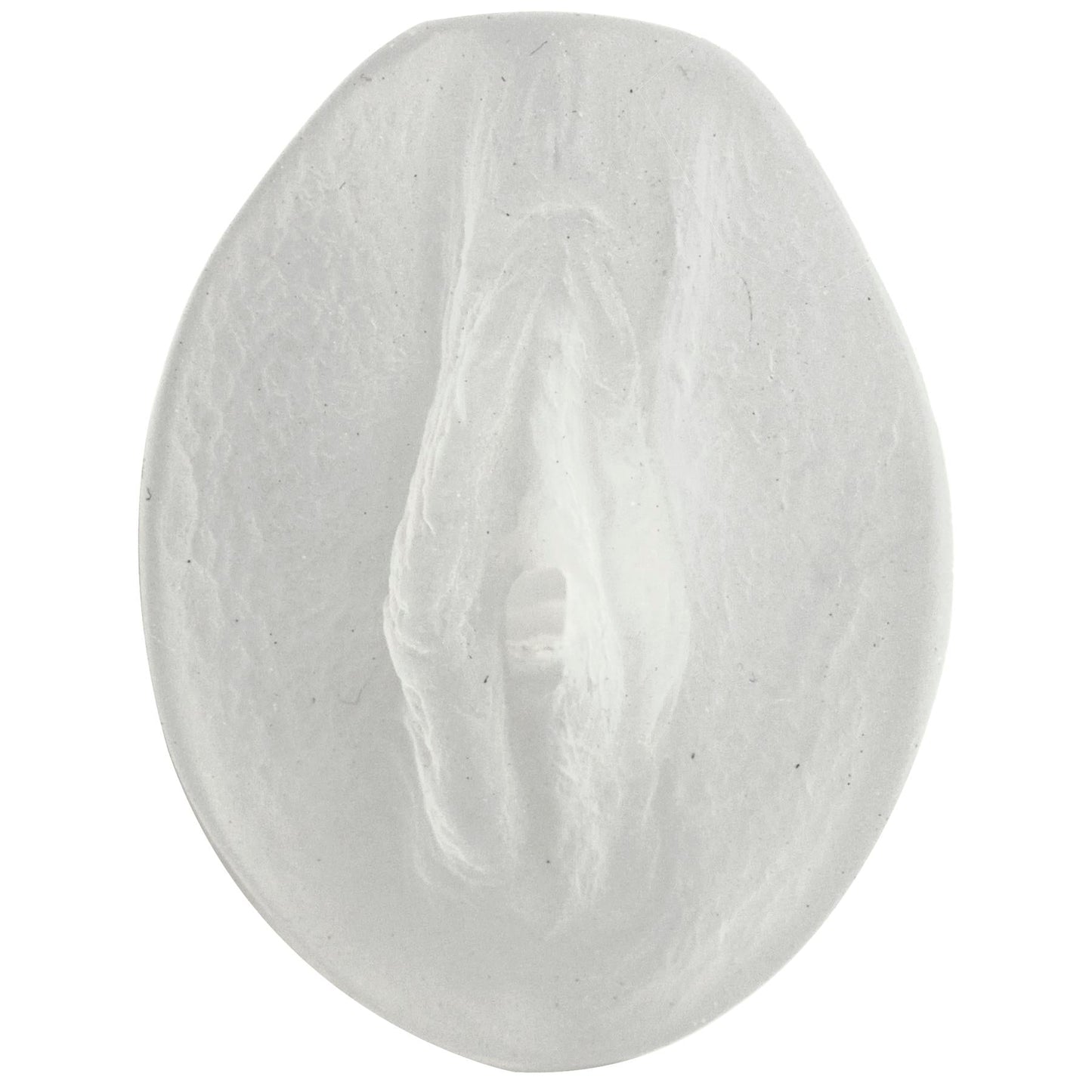 Palm Pal Ultraskyn Pussy Frosted Clear 6 Inch Masturbator