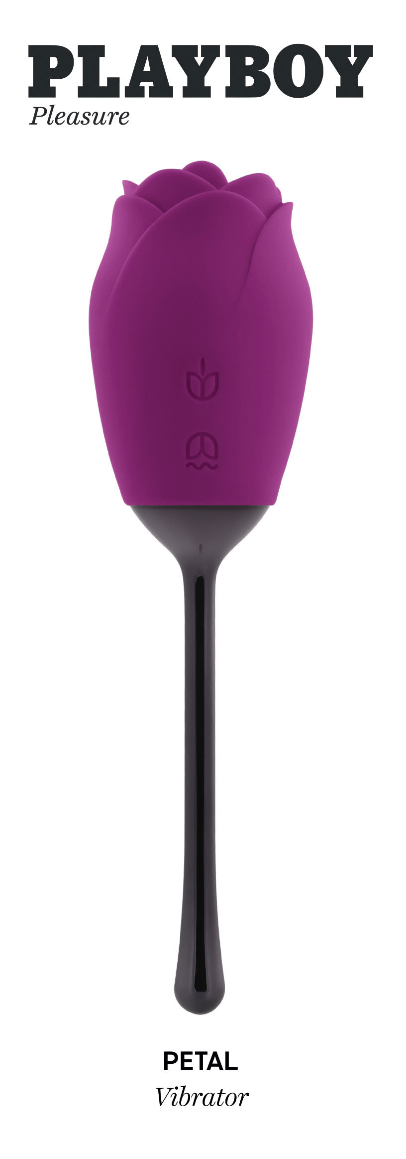 Playboy Pleasure PETAL Vibrator with Tongue-Flicking Head
