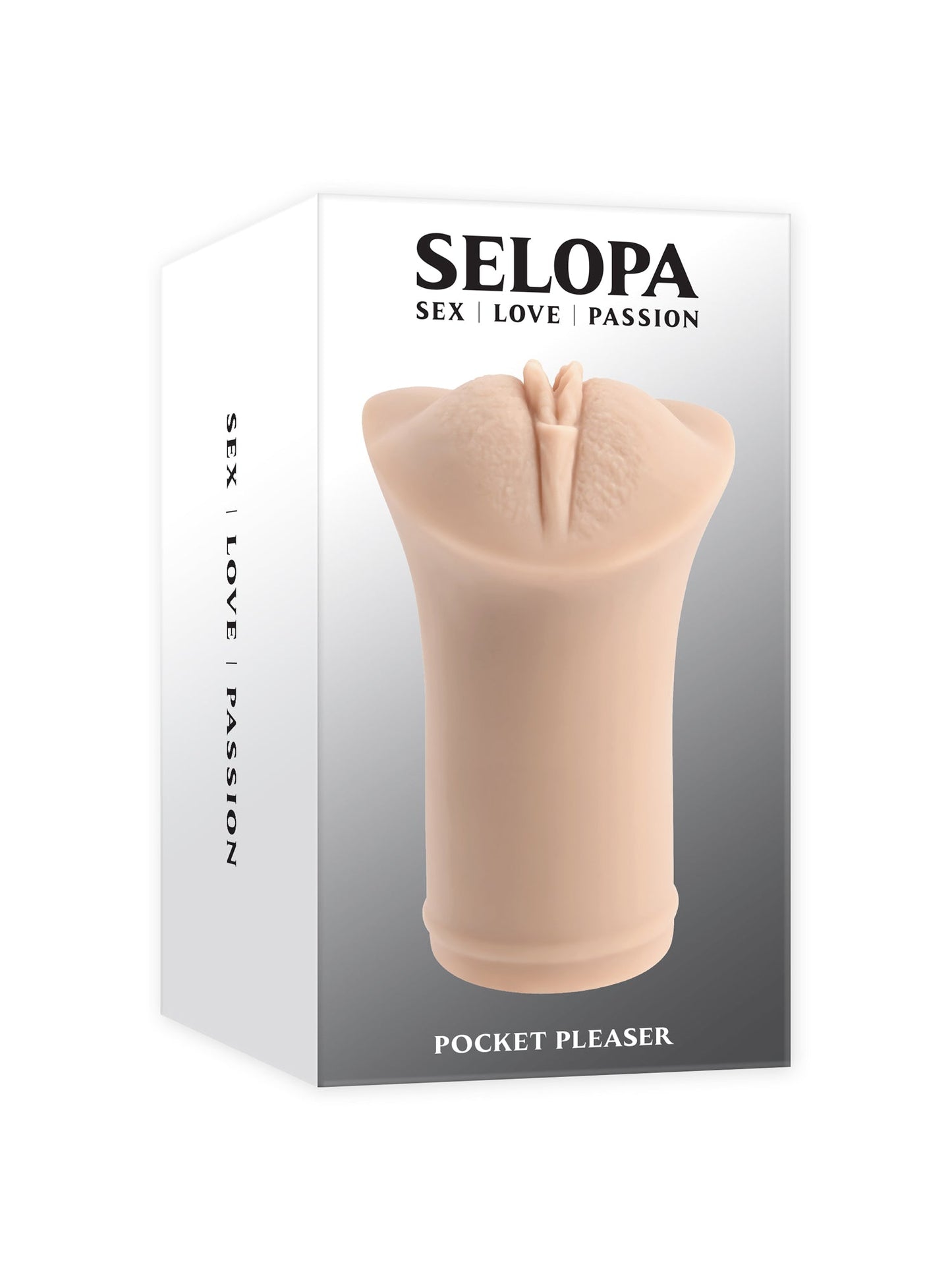 Selopa POCKET PLEASER - Light 11.9cm Soft Stroker