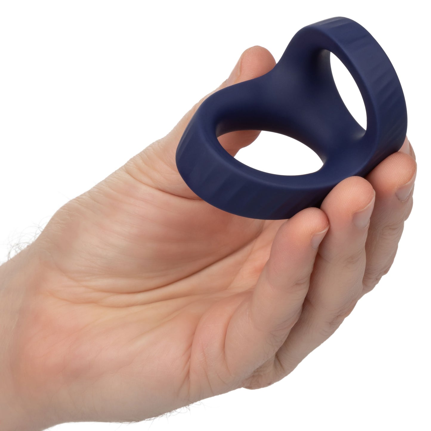 Viceroy Max Dual Silicone (Black) – Stretchy Stamina Cock Ring