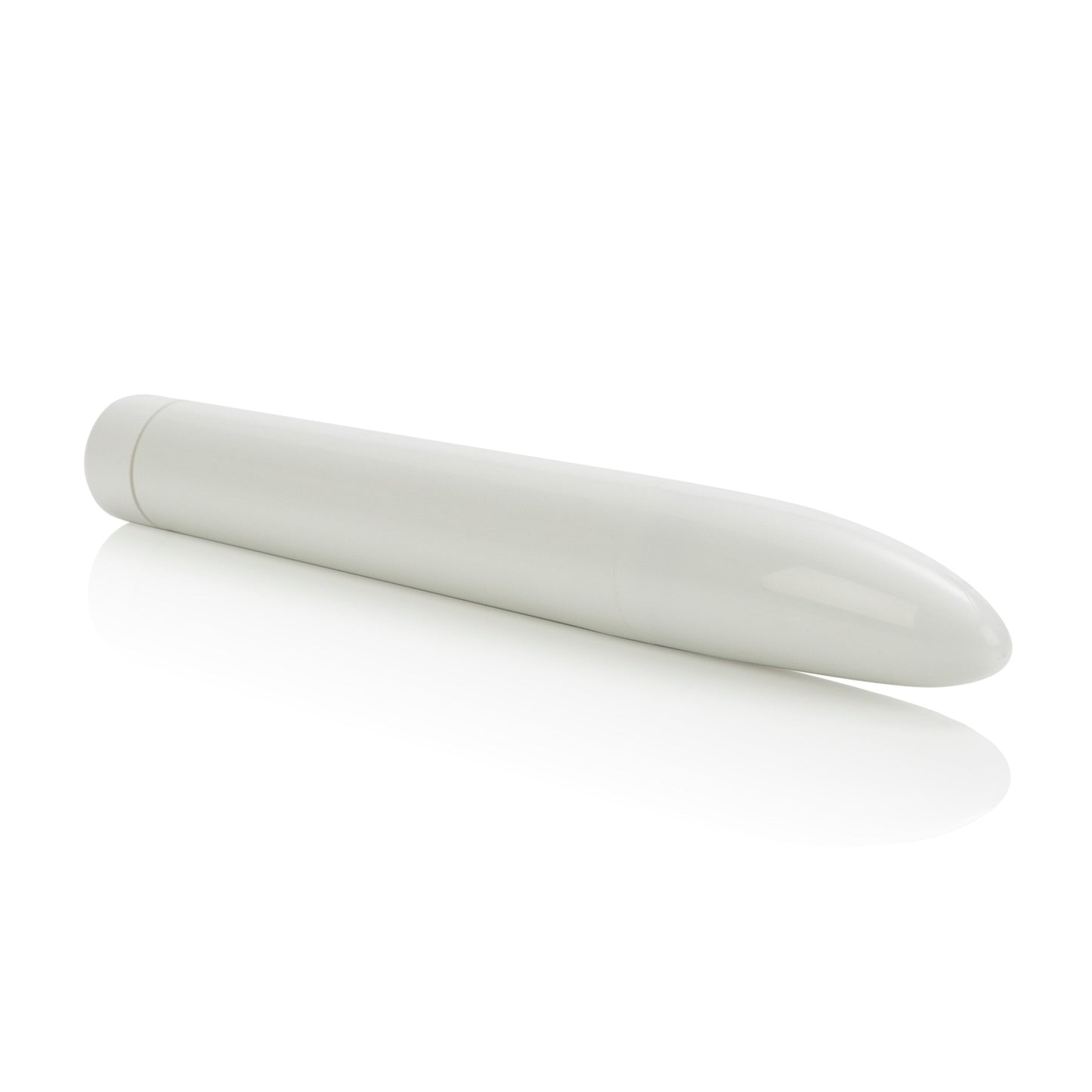 CalExotics Classic Slender White Vibrator Sleek and Powerful