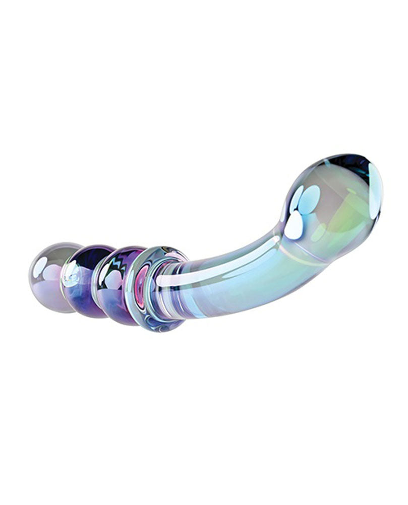 Gender X Lustrous Galaxy Wand – 18.5 cm Double-Ended Glass Massager