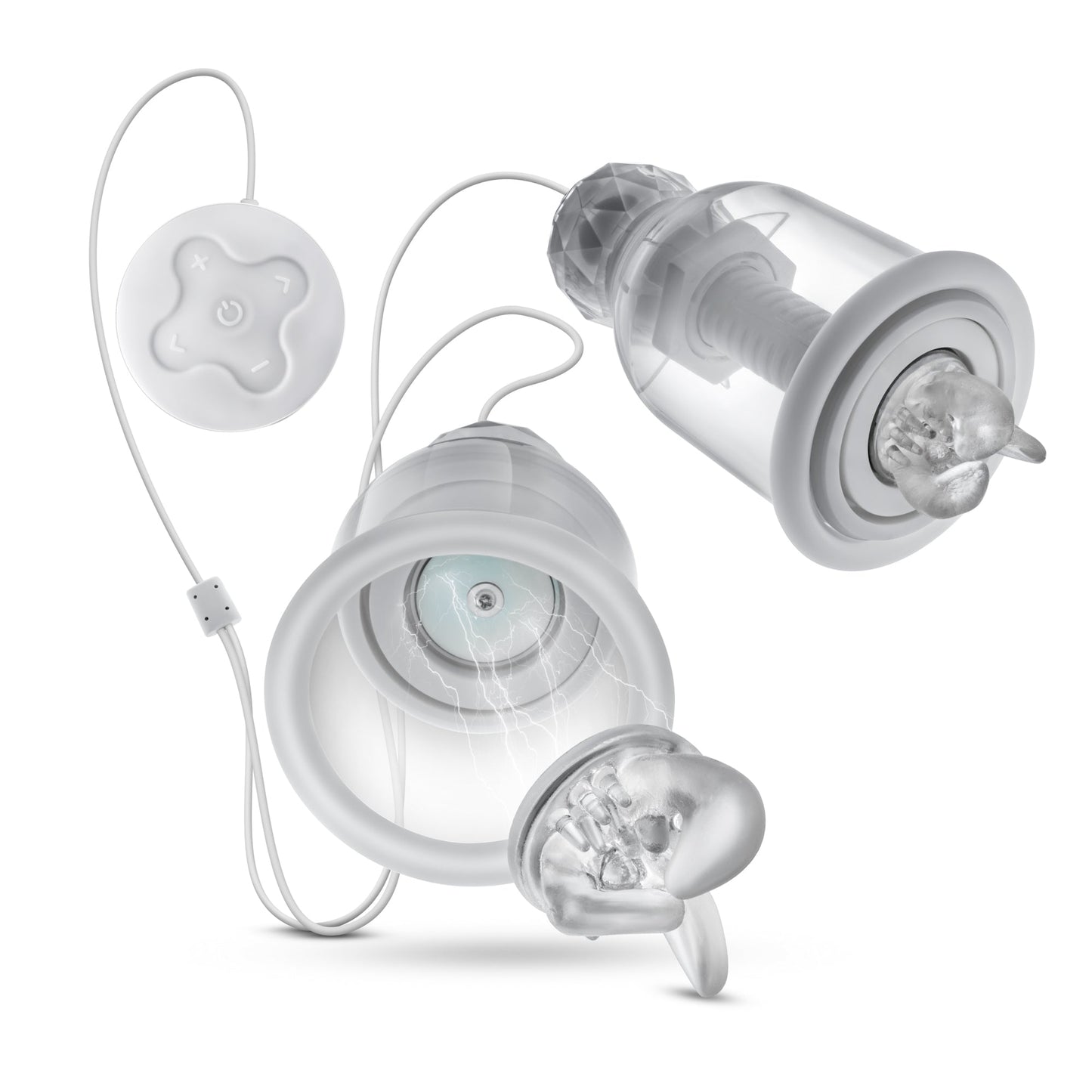 Temptasia Titillator – Variable Speed Nipple Stimulator with Attachments
