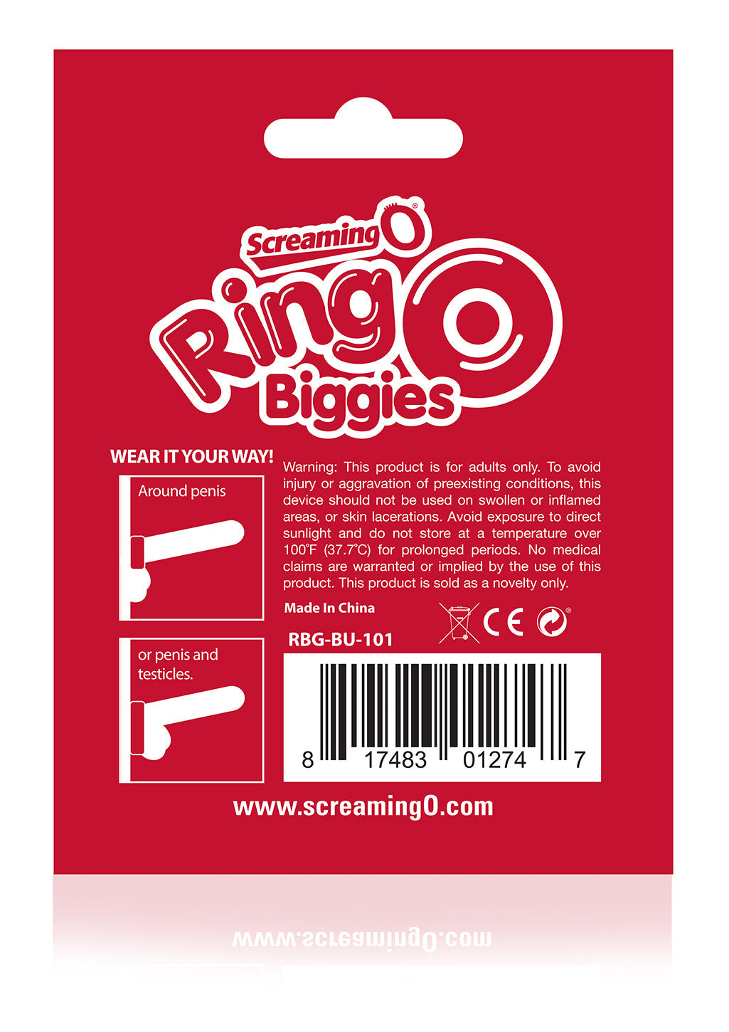 RingO Biggies – Thicker Stretchy Cock Ring
