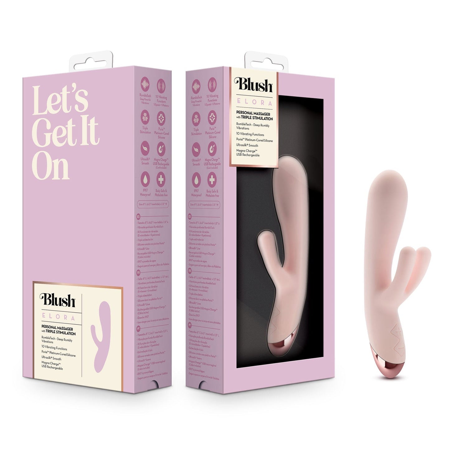 Blush Elora – Triple Stimulation Vibrator