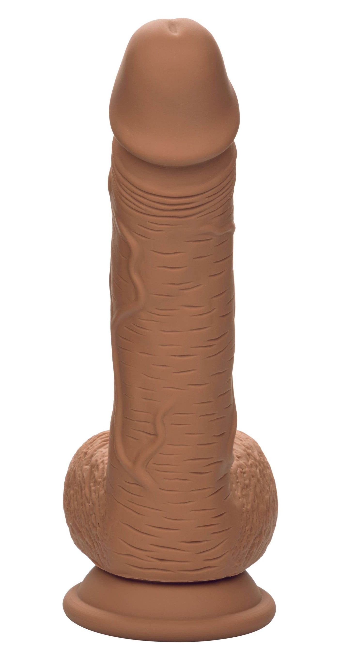 Dual Density Silicone Studs 6.25 Inch Brown