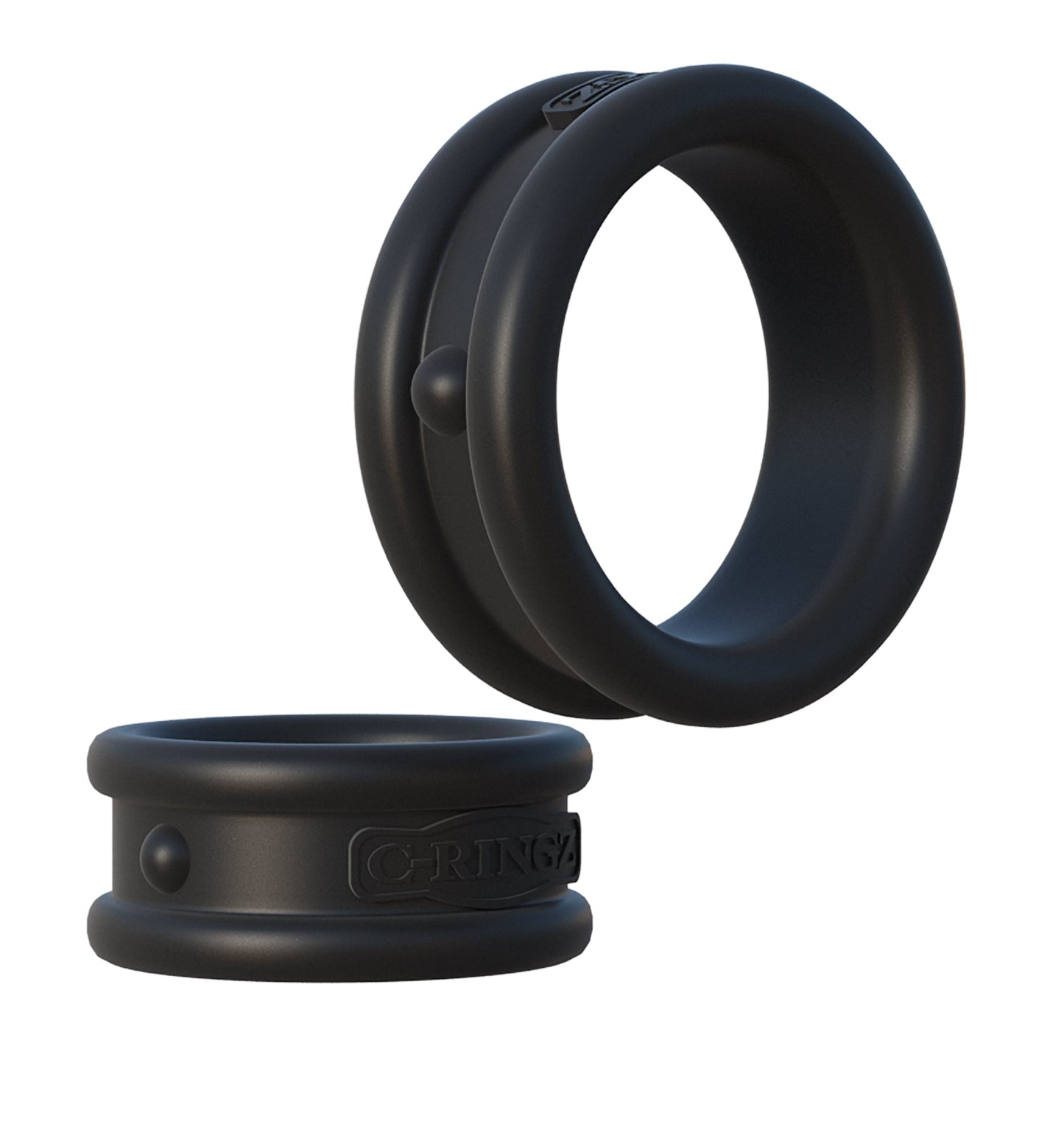 Fantasy C-Ringz Max Width Silicone Cock Rings Set of 2