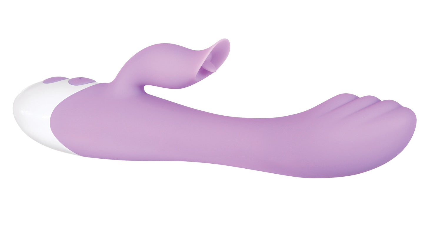 Evolved PLEASING PETAL Lilac 19.7 cm Rabbit Vibrator