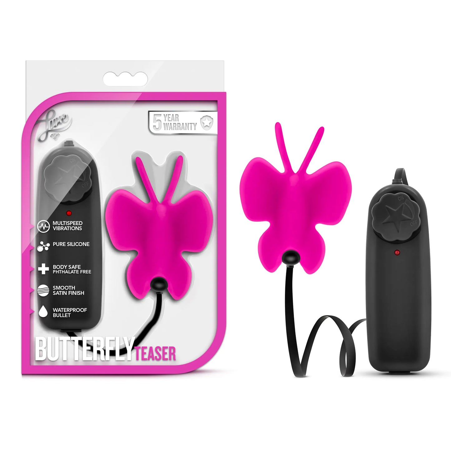 Luxe Butterfly Teaser – Vibrating Multi-Point Stimulator
