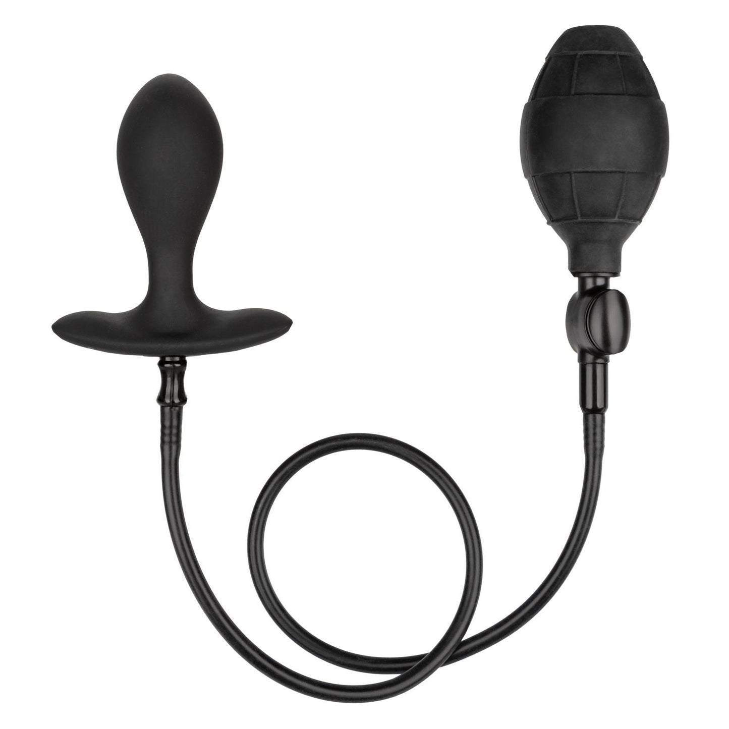 CalExotics Weighted Silicone Inflatable Plug – Inflatable Weighted Anal Plug