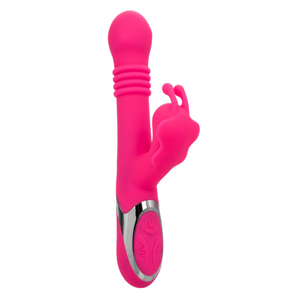 Enchanted Kissing Butterfly 5" Insertable Vibrator with Powerful Suction and Intimate Sensations