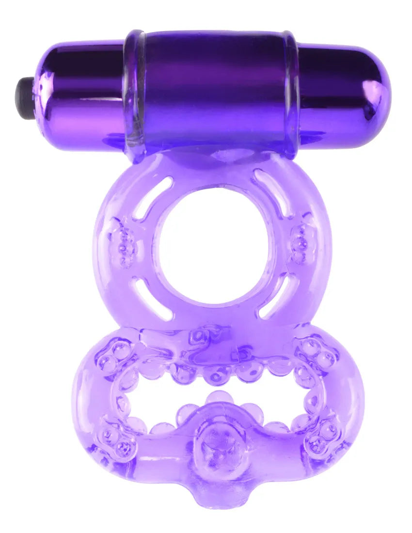 Fantasy C-Ringz Infinity Super Ring (Purple) – Vibrating Cock Ring